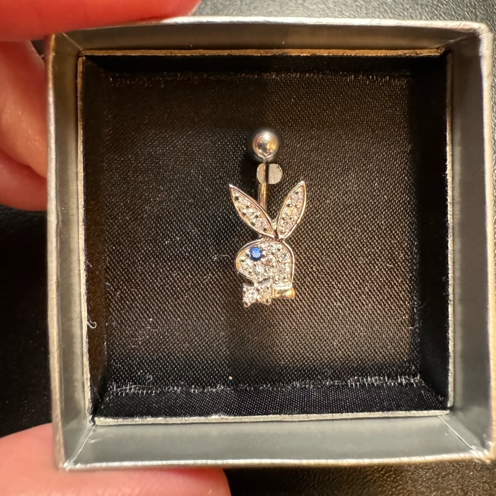 Playboy bunny belly ring